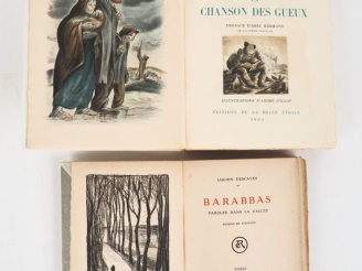 Vente aux enchères RICHEPIN (J.). LA CHANSON DES GUEUX. P., Éditions de la Belle Étoile, 