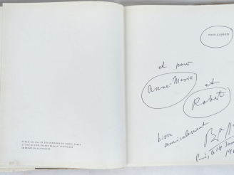 Vente aux enchères BRASSAÏ. GRAFFITI. Textes et photos de Brassaï et deux conversations a