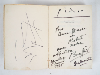 Vente aux enchères BRASSAÏ. CONVERSATIONS AVEC PICASSO. P., Gallimard, 1964. In-8 broché.