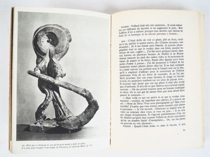 BRASSAÏ. CONVERSATIONS AVEC PICASSO. P., Gallimard, 1964. In-8 broché.