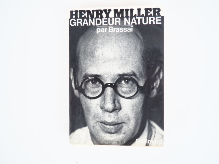 BRASSAÏ. HENRY MILLER GRANDEUR NATURE. P., Gallimard, 1975. In-8 broch