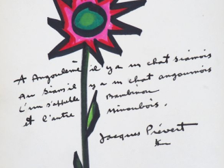 Vente aux enchères PRÉVERT (Jacques). LE PETIT LION. Photographies par Ylla. P., Arts et 