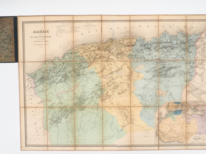 [ALGÉRIE]. ALGÉRIE d’après les cartes de l’état-major et les documents