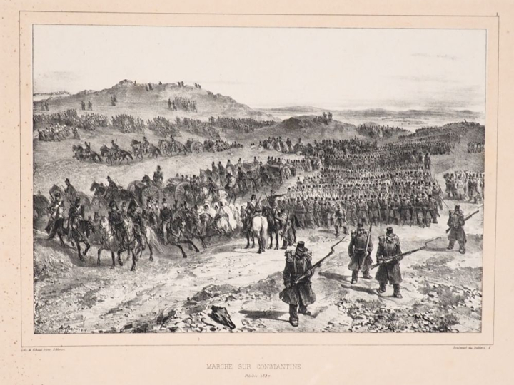RAFFET (A.). PRISE DE CONSTANTINE. 1837-1838. [P., Gihaut Frères, 1837