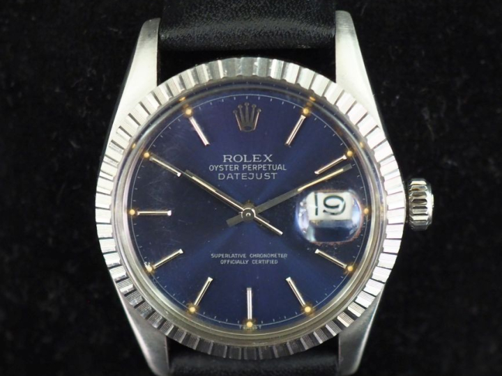 ROLEX Ref 16010 No. 7449838 Montre bracelet en acier. Boîtier rond, co