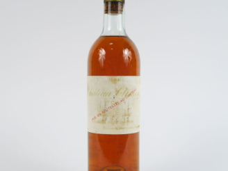 Vente aux enchères 1 BOUTEILLE CHÂTEAU CLIMENS 1er CC SAUTERNES - 1964 - LB/EF/MILLÉSIME 