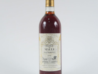 Vente aux enchères 1 BOUTEILLE CHÂTEAU DE MALLE SAUTERNES - 1990