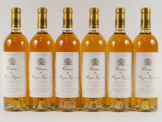 Vente aux enchères 6 BOUTEILLES CHÂTEAU RAYNE VIGNEAU 1er CC SAUTERNES - 1999
