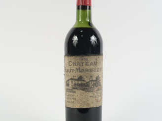 Vente aux enchères 1 BOUTEILLE CHÂTEAU HAUT MARBUZET ST ESTEPHE - 1952 - HEP-MEP/ES