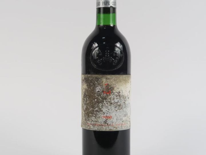 1 BOUTEILLE CHÂTEAU PAPE CLÉMENT GCC GRAVES - 1968 - BG/ET