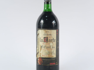 Vente aux enchères 1 MAGNUM CHÂTEAU LA CARTE GCC ST ÉMILION - 1975 - ET
