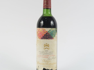 Vente aux enchères 1 BOUTEILLE CHÂTEAU MOUTON ROTHSCHILD 1er GCC PAUILLAC - 1979 - LB-HEP