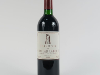Vente aux enchères 1 BOUTEILLE CHÂTEAU LATOUR 1er GCC PAUILLAC - 1986 - BG