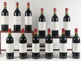 Vente aux enchères 12 BOUTEILLES CHÂTEAU HAUT BAGES LIBÉRAL GCC PAUILLAC - 1987 - CBO - 9