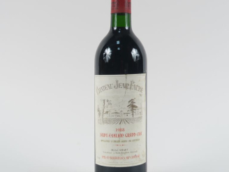 Vente aux enchères 1 BOUTEILLE CHÂTEAU JEAN FAURE GC ST ÉMILION - 1988 - BG