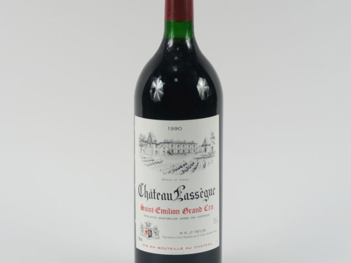 1 MAGNUM CHÂTEAU LASSEGUE GC ST EMILION - 1990