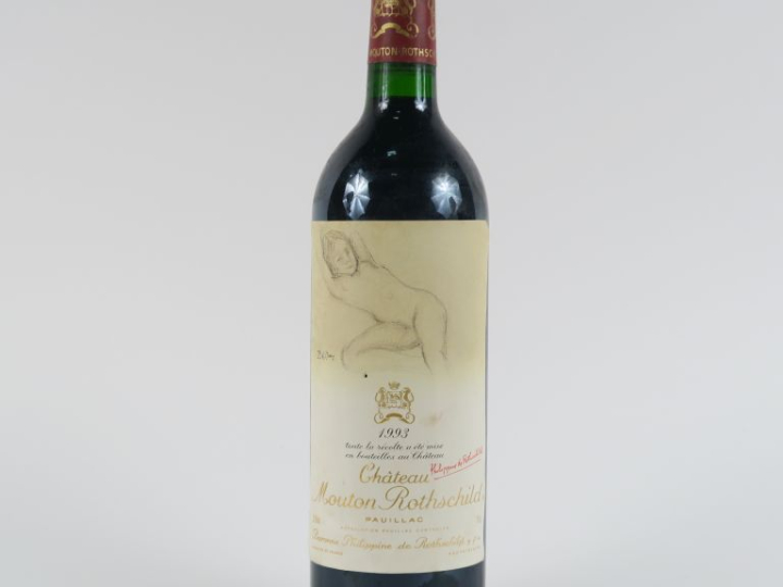 1 BOUTEILLE CHÂTEAU MOUTON ROTHSCHILD 1er GCC PAUILLAC - 1993