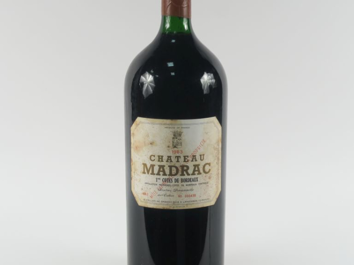 1 IMPÉRIALE (6 L) CHÂTEAU MADRAC 1eres CÔTES DE BORDEAUX - 1993 - CBO 