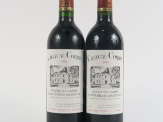 Vente aux enchères 2 BOUTEILLES CHÂTEAU CORBIN GCC ST ÉMILION - 1994