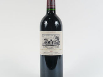 Vente aux enchères 1 BOUTEILLE CHÂTEAU CANTEMERLE GCC HAUT MÉDOC - 1996