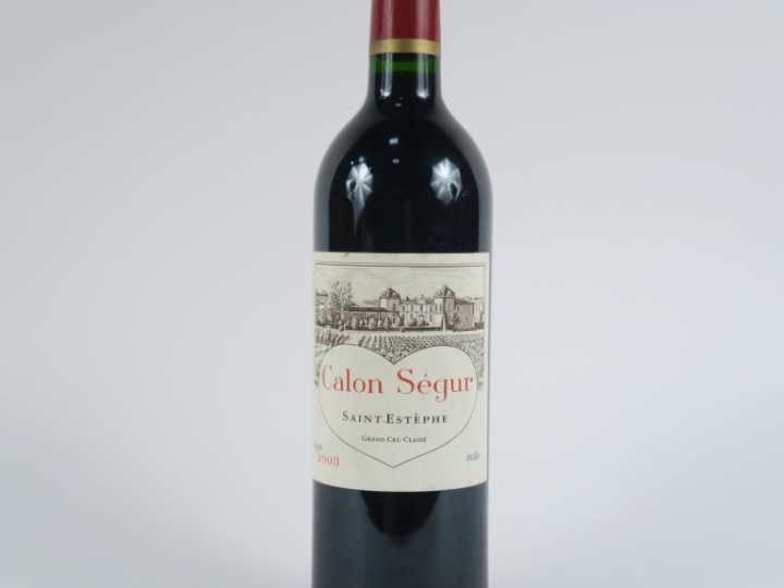 1 BOUTEILLE CHÂTEAU CALON SÉGUR GCC ST ESTÈPHE - 2003