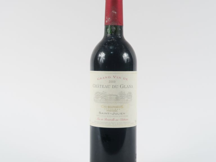 1 BOUTEILLE CHÂTEAU DU GLANA CB ST JULIEN - 2003