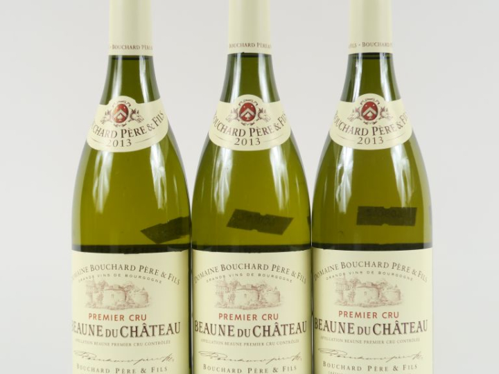 3 BOUTEILLES BEAUNE 1er CRU DU CHÂTEAU BOUCHARD PÈRE   FILS - 2013