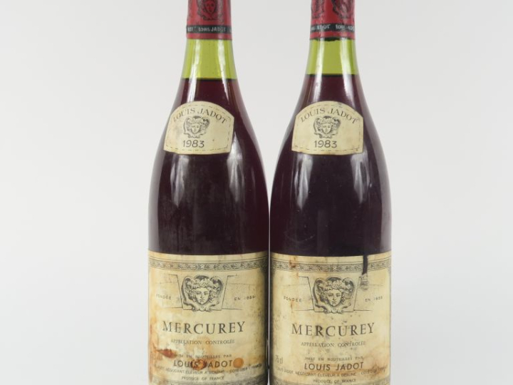 2 BOUTEILLES MERCUREY LOUIS JADOT - 1983