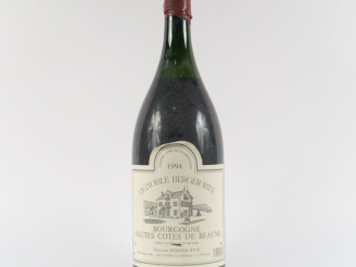 Vente aux enchères 1 JÉROBOAM (3 L) BOURGOGNE HAUTES CÔTES DE BEAUNE DOMAINE BERGER RIVE 