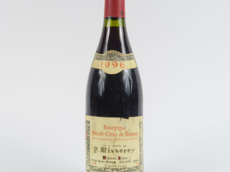 Vente aux enchères 1 BOUTEILLE BOURGOGNE HAUTES CÔTES DE NUITS P. MISSEREY - 1996