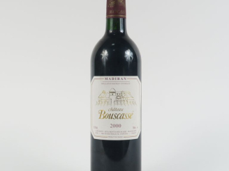 Vente aux enchères 1 BOUTEILLE CHÂTEAU BOUSCASSÉ MADIRAN - 2000