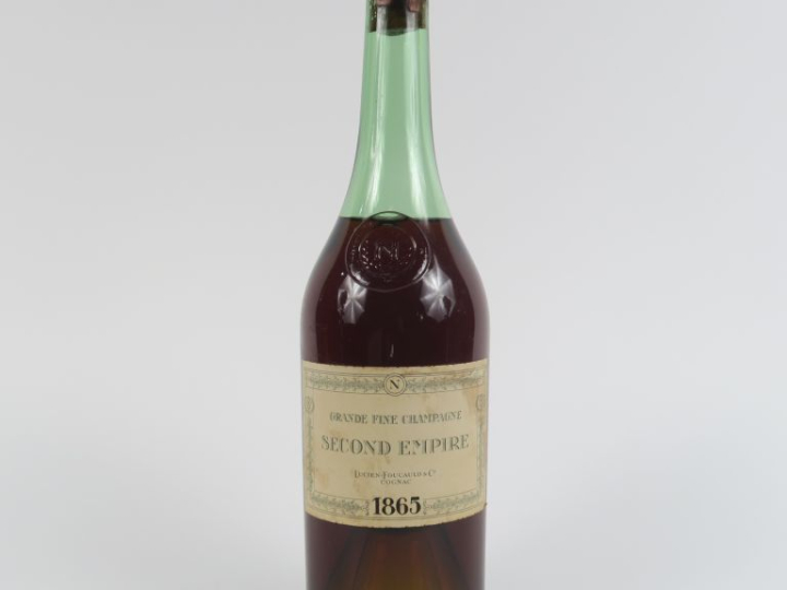 1 BOUTEILLE COGNAC FINE CHAMPAGNE 'SECOND EMPIRE' LUCIEN FOUCAULD   CI