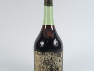Vente aux enchères 1 BOUTEILLE COGNAC FINE CHAMPAGNE CHÂTEAU PAULET - 1893 - ETA/CIRE AB
