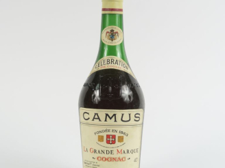 Vente aux enchères 1 BOUTEILLE COGNAC CAMUS LA GRANDE MARQUE 'CELEBRATION' - PAPIER DE SO