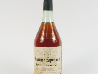 Vente aux enchères 1 BOUTEILLE COGNAC FINE CHAMPAGNE 'VSOP' MARNIER LAPOSTOLLE