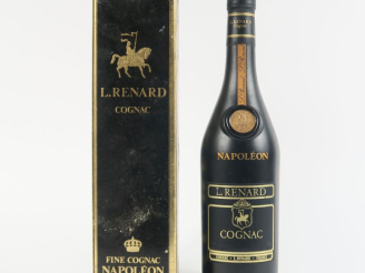 Vente aux enchères 1 BOUTEILLE COGNAC 'NAPOLÉON' L. RENARD - COFFRET