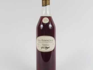 Vente aux enchères 1 BOUTEILLE BAS ARMAGNAC ALAIN FAGET 42° - 1974