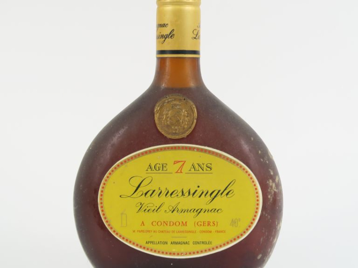 1 BOUTEILLE VIEIL ARMAGNAC '7 ANS' LARRESSINGLE 