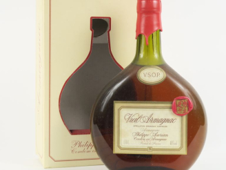 Vente aux enchères 1 BOUTEILLE VIEIL ARMAGNAC 'V.S.O.P.' PHILIPPE AURIAN - COFFRET
