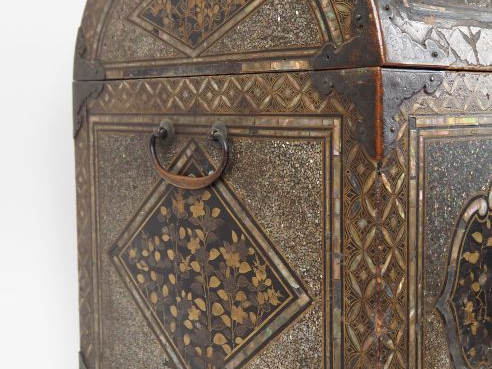 Japon, début de la période Edo, XVIe siècle,  Important coffret de voy