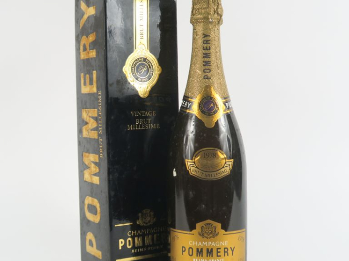 1 BOUTEILLE CHAMPAGNE POMMERY 'BRUT MILLÉSIMÉ' - 1978 - COFFRET