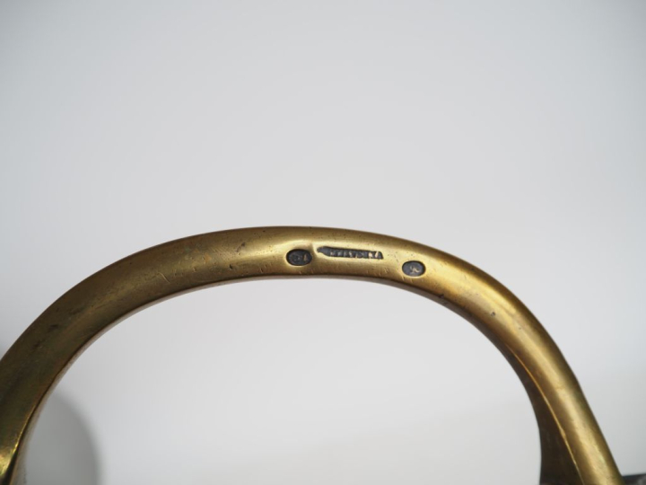 Sabre d’infanterie dit « Briquet » modèle An XI.  Poignée à 28 cannelu