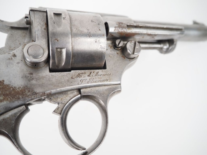 Revolver d’ordonnance modèle 1873 S 1877, six coups, calibre 11 mm 73.
