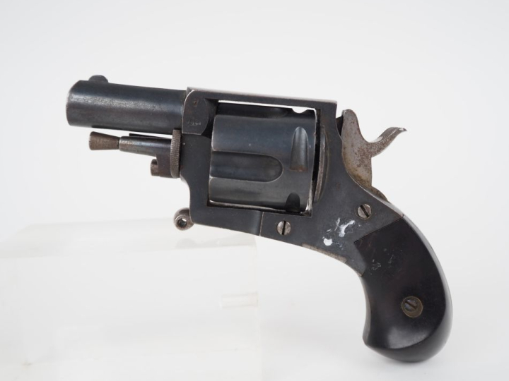 Revolver Bulldog, cinq coups, calibre 320, double action.  Finition br