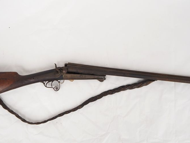 Fusil de chasse à percussion centrale, chiens extérieurs, calibre 16-6