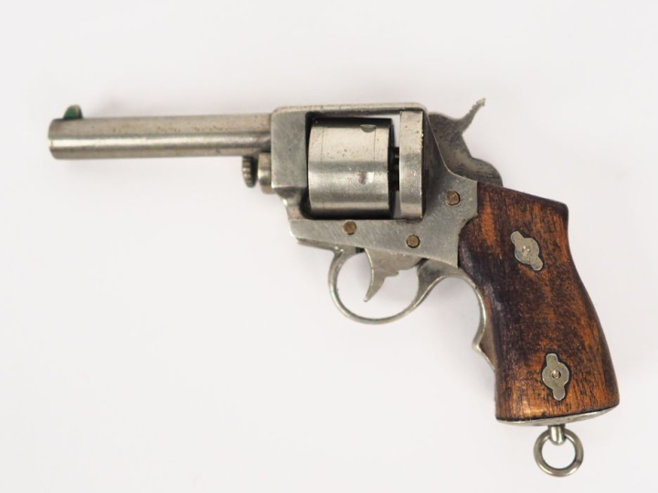 Revolver Lefaucheux de marine modèle 1870 miniature Plaquettes de cros
