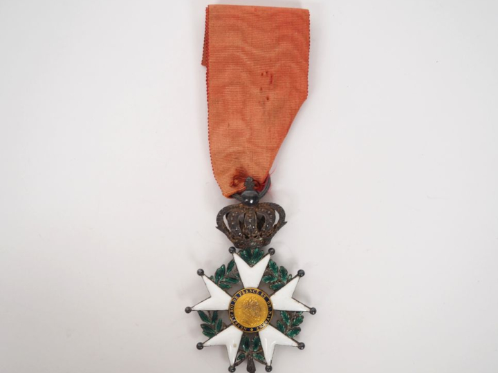 FRANCE  ORDRE DE LA LEGION D’HONNEUR  Etoile de chevalier d’époque Res