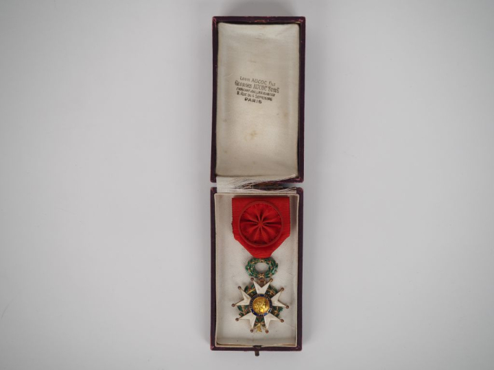 FRANCE  ORDRE DE LA LEGION D’HONNEUR  Etoile d’officier d’époque IIIe 