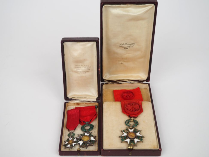 FRANCE  ORDRE DE LA LEGION D’HONNEUR  Etoile d’officier d’époque IIIe 