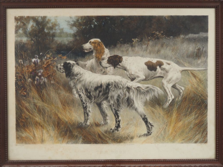 Paire de gravures anglaises en couleur d'après  BLINKS, "Unity' et "Th